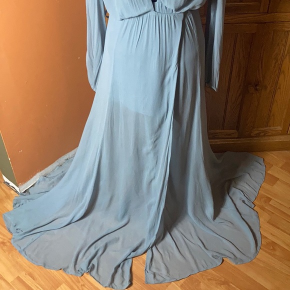 Reformation blue willow Maxi dress - Picture 6 of 15